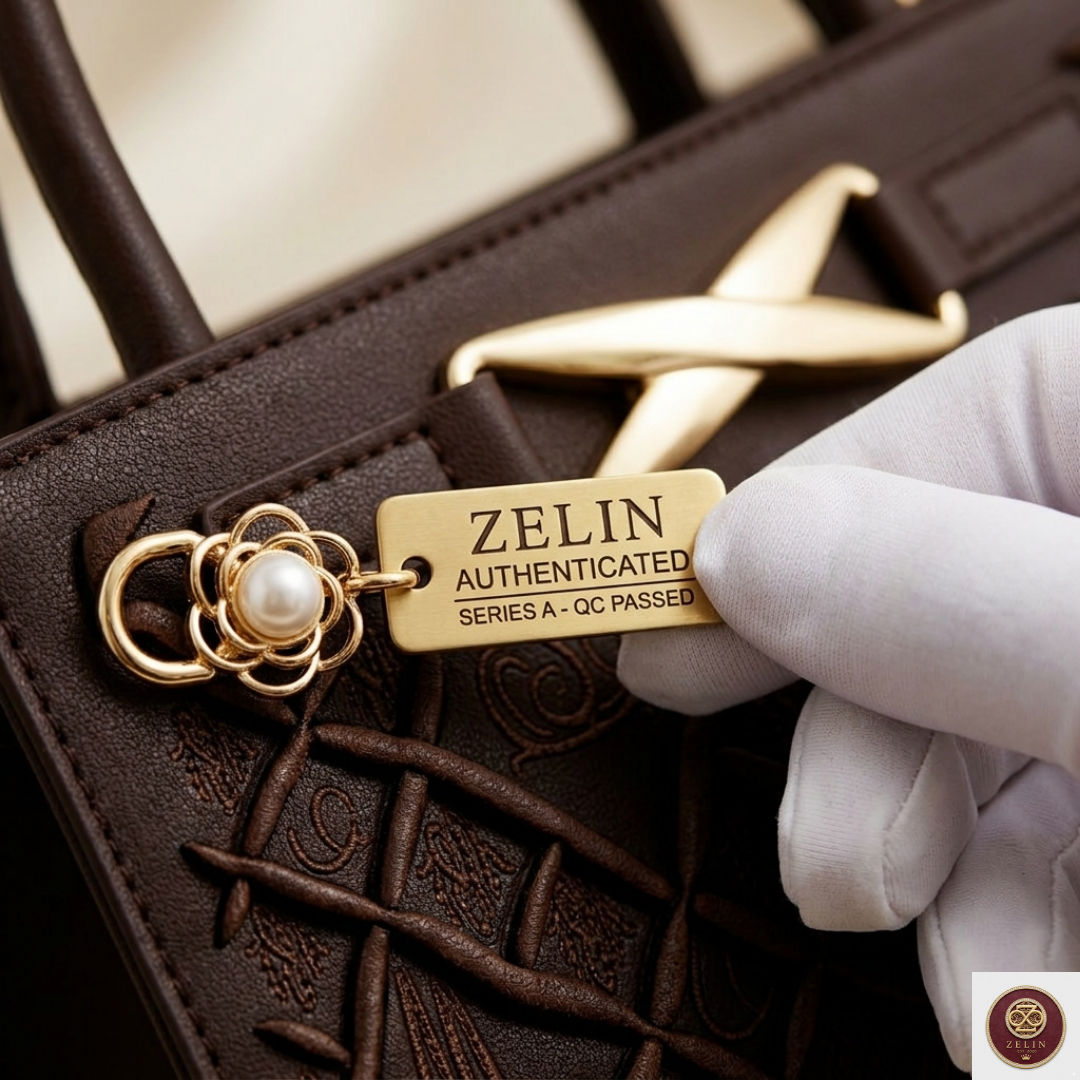 Zelin İşlemeli Küçük Kare Omuz & Çapraz Çanta – Günlük Şık Tasarım