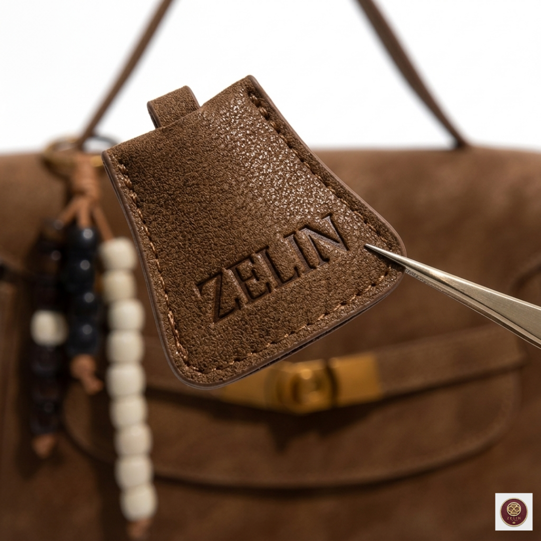 Zelin Kilit Detaylı Küçük Omuz & Çapraz Çanta – Kolyeli Minimal Tasarım