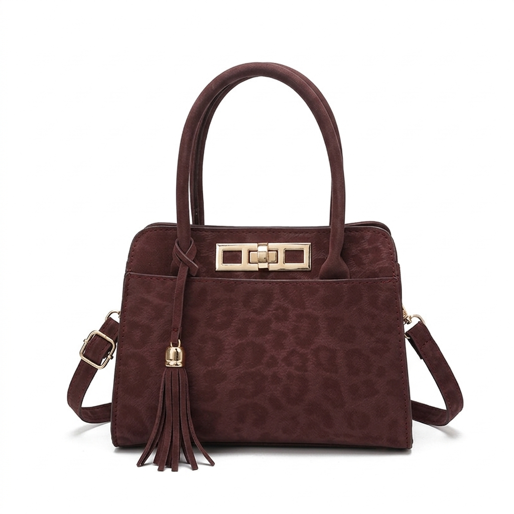 2-Zelin Orta Boy Omuz & Çapraz Çanta – Yumuşak Dokulu Günlük Şehir Çantası