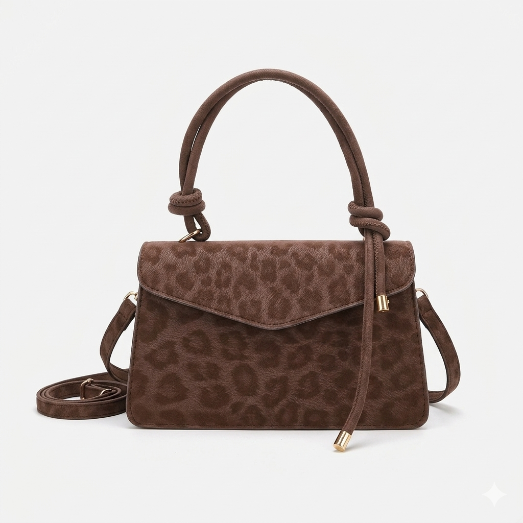 Zelin Minimal Dikiş Detaylı Küçük Omuz Çantası – Şehir Stili Kapaklı Tasarım