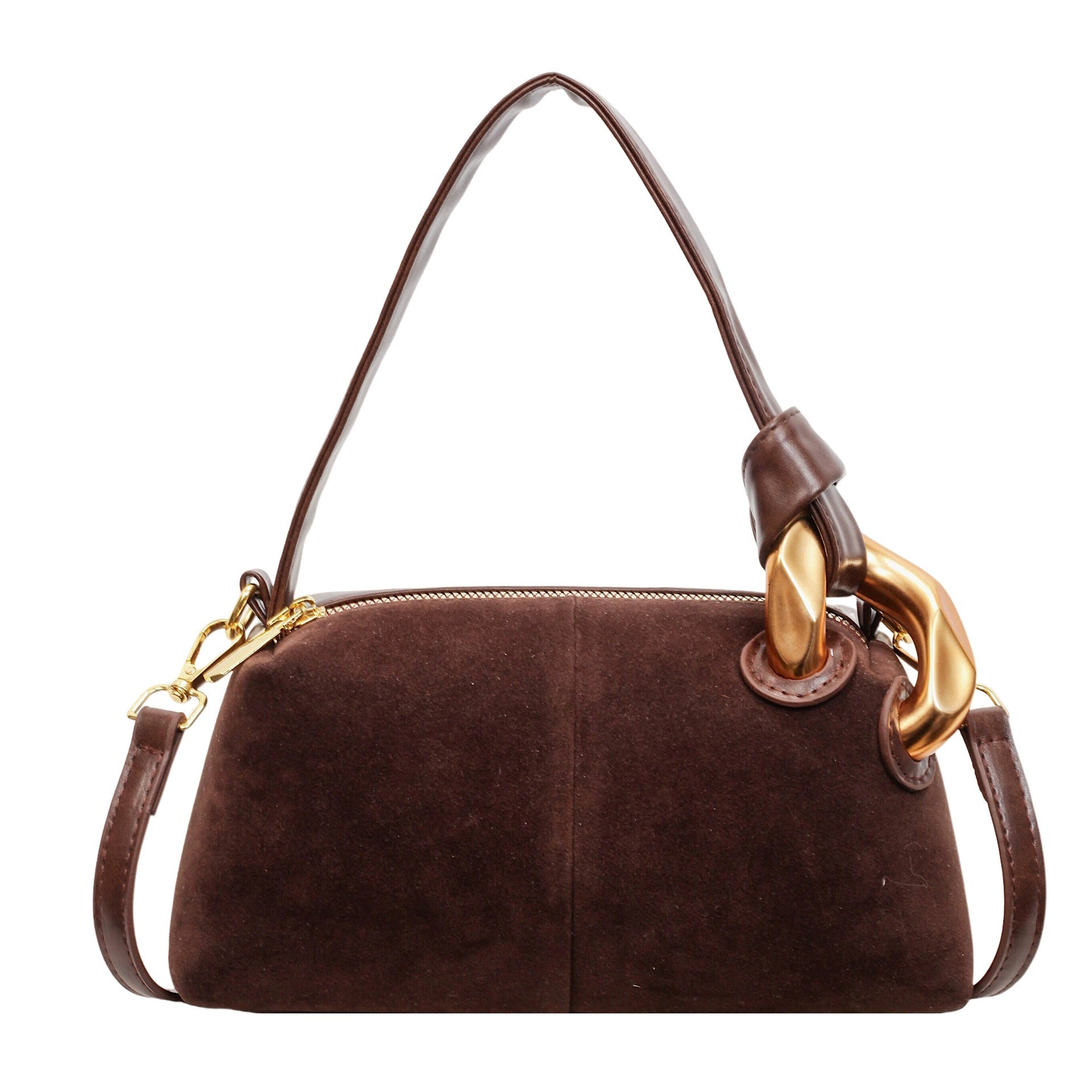 Zelin Retro Çapraz Askılı Orta Boy Çanta – Çok Bölmeli Şık Günlük Tasarım